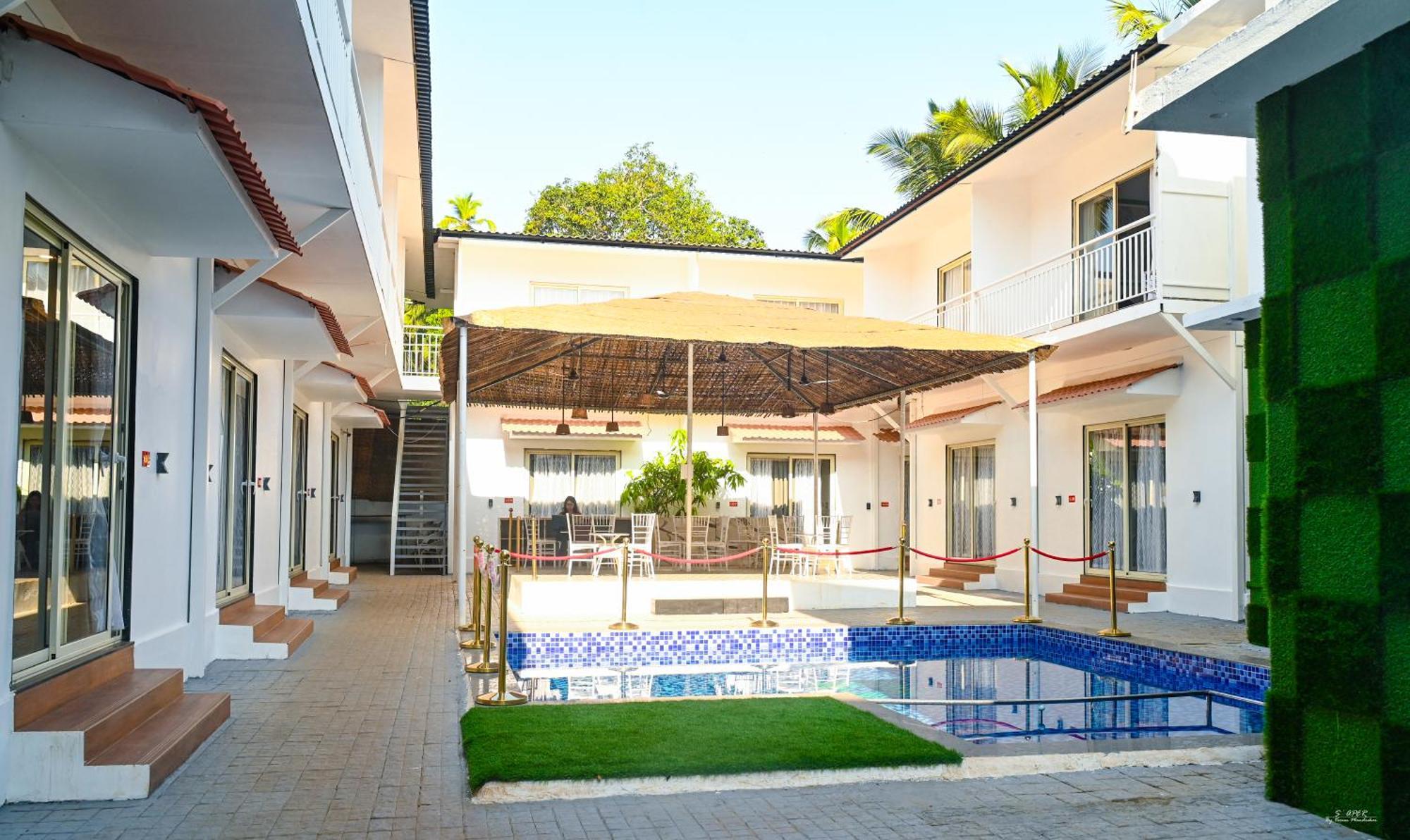 Morjim Beach Villa 外观 照片
